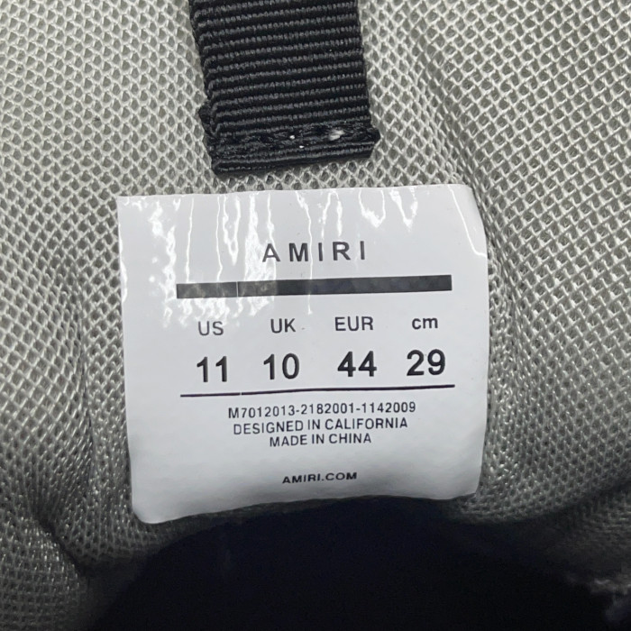 AMIRI Bone Runner Skel Top Low Sneaker