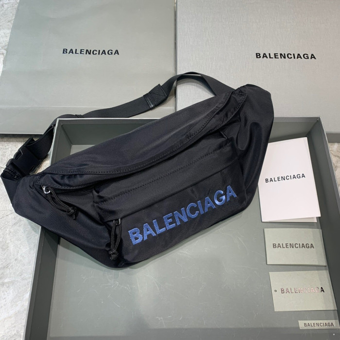 balcia wheel logo waistbag bags